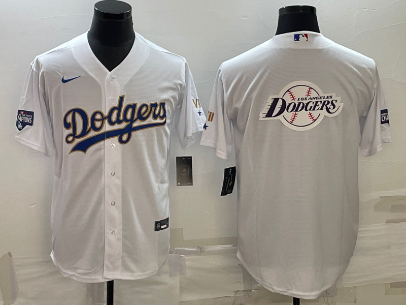 Men's Los Angeles Dodgers White Authentic Jersey